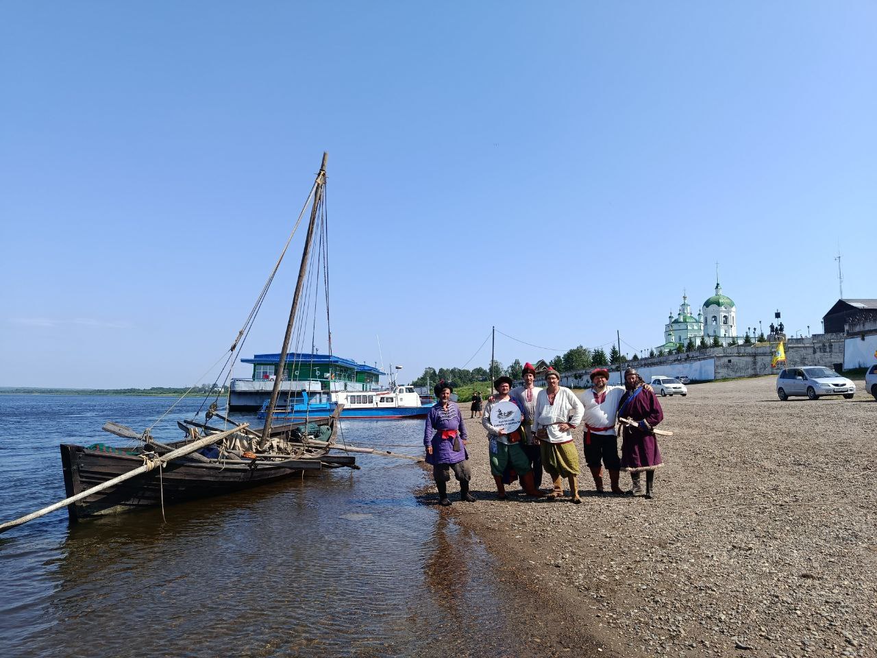 Красноярский парусно-грибной струг «Такмак» отправился на зимовку после насыщенного летнего сезона
