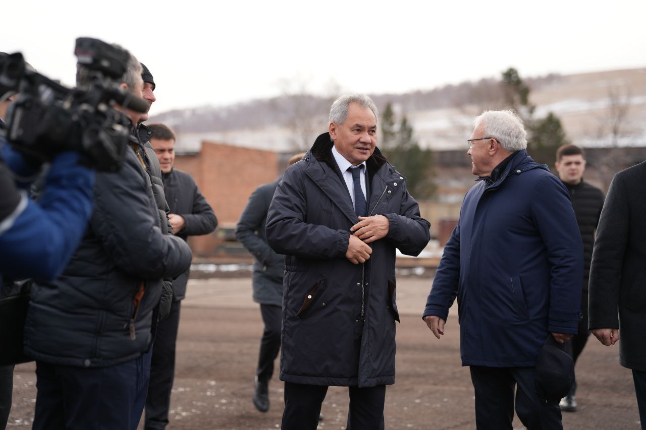 Секретарь Совбеза Сергей Шойгу посетил Минусинск Секретарь Совбеза Сергей Шойгу посетил Минусинск