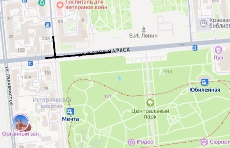 С 7 ноября в центре Красноярска изменят схему проезда