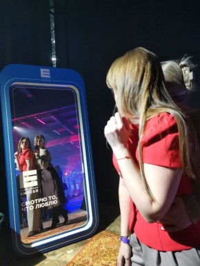 А мы уже встречаем наших гостей на площадке «Енисея» на «Медианочи»