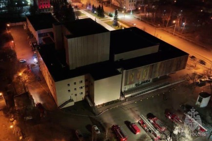 В Абакане чуть не сгорел драматический театр