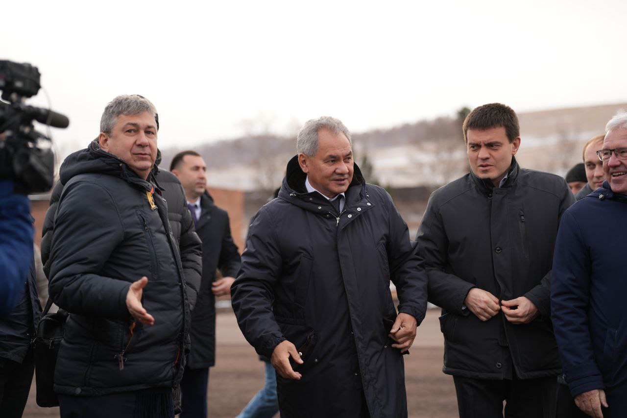 Секретарь Совбеза Сергей Шойгу посетил Минусинск