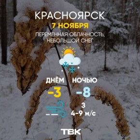 Погода на 7 ноября. ТВК