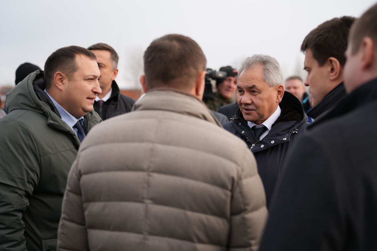 Секретарь Совбеза Сергей Шойгу посетил Минусинск Секретарь Совбеза Сергей Шойгу посетил Минусинск