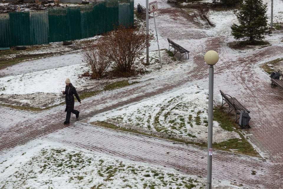До +3 градусов и осадки: небольшое потепление и снег с дождем ожидают красноярцев в выходные