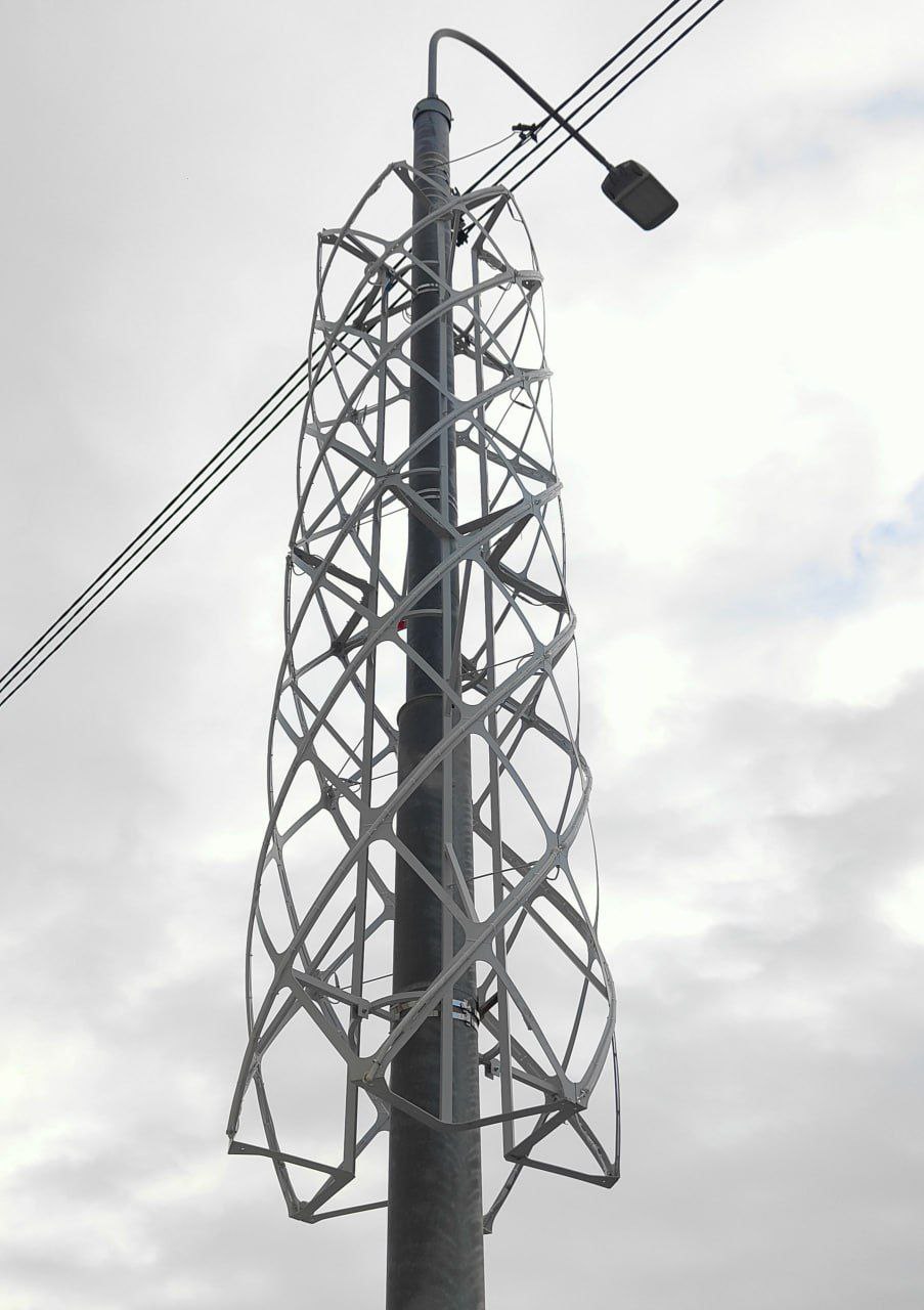 В центре Красноярска начали устанавливать иллюминацию