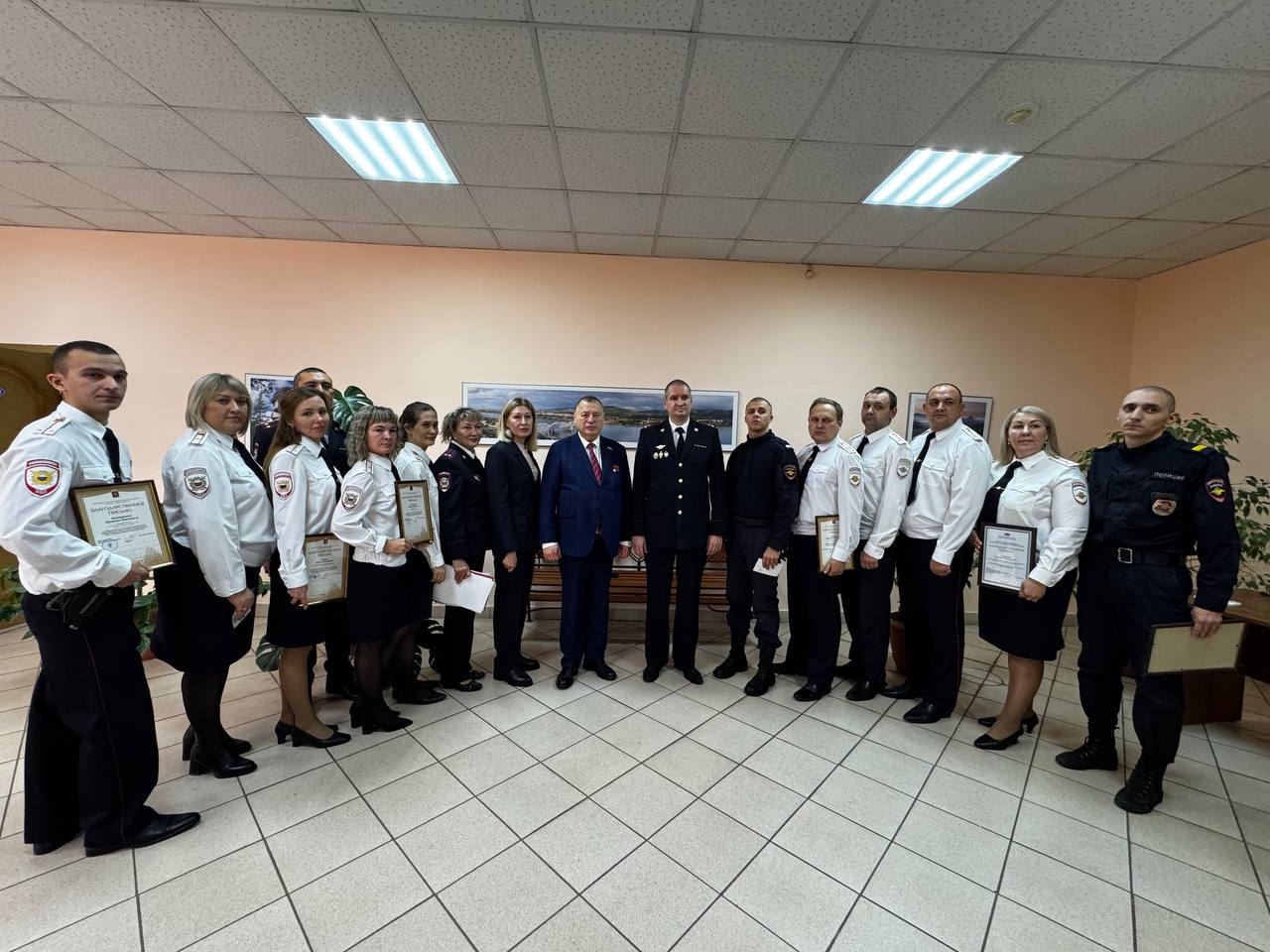 В честь Дня сотрудника органов внутренних дел В честь Дня сотрудника органов внутренних дел