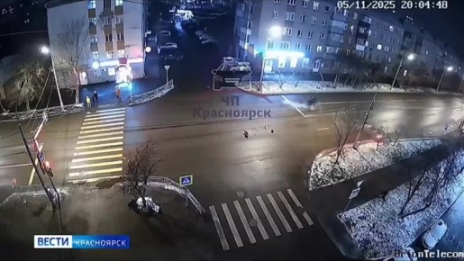 В Красноярске за сутки произошло 8 ДТП на перекрёстках