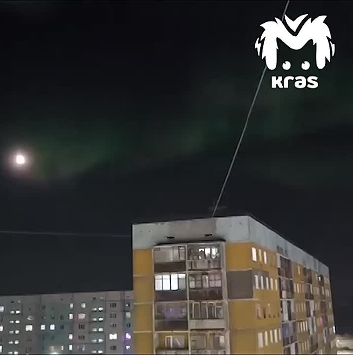 Ночью над Кайерканом было красиво