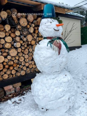 Время лепки снеговиков пришло
