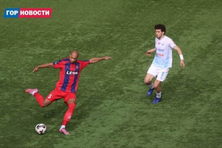 Футбольный «Енисей» одержал победу над «Черноморцем» после двух поражений подряд