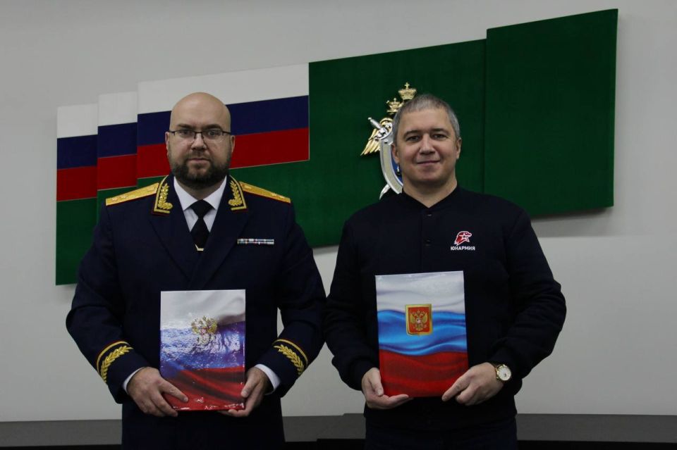 ГСУ СК России по Красноярскому краю и Республике Хакасия заключило соглашение о сотрудничестве с региональным отделением ВВПОД «Юнармия»