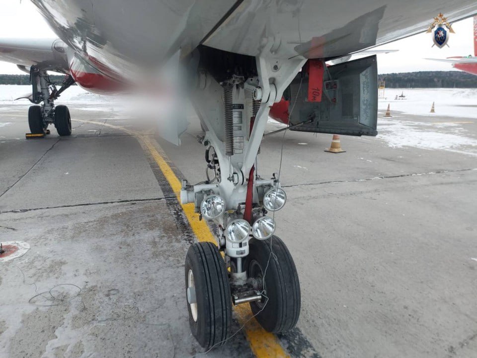 У самолета рейса «Иркутск-Красноярск» при посадке возникла технеисправность