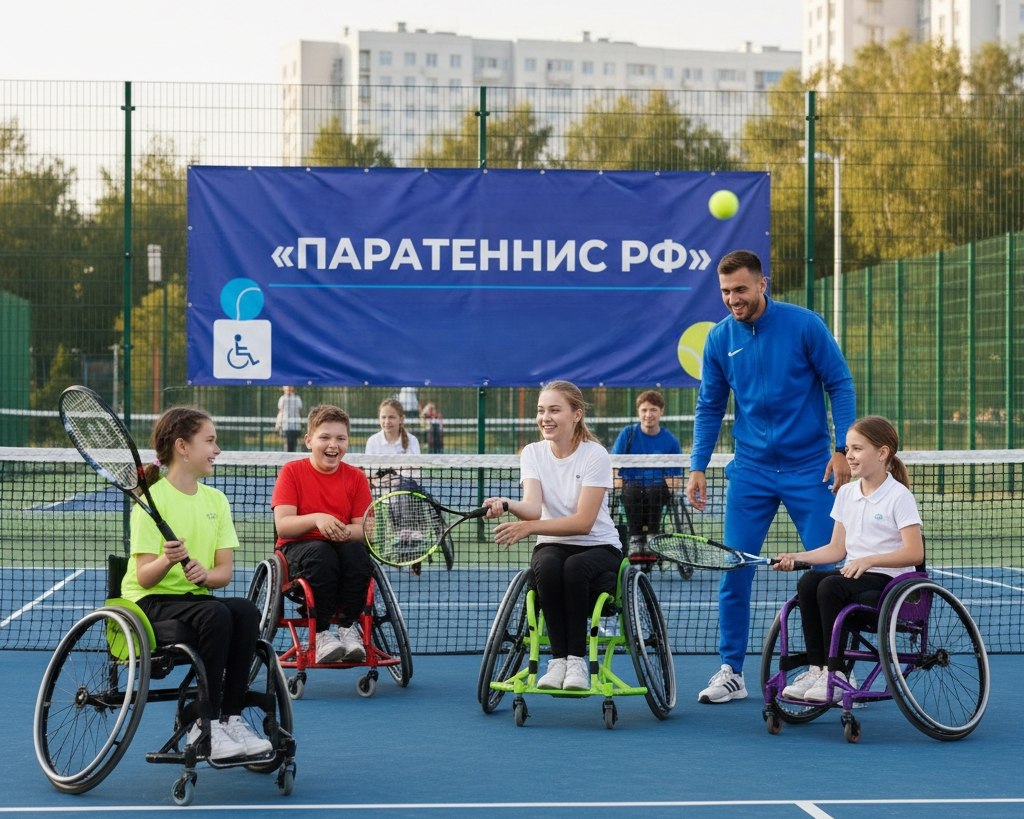 Красноярцев с поражением опорно-двигательного аппарата приглашают на занятия большим теннисом
