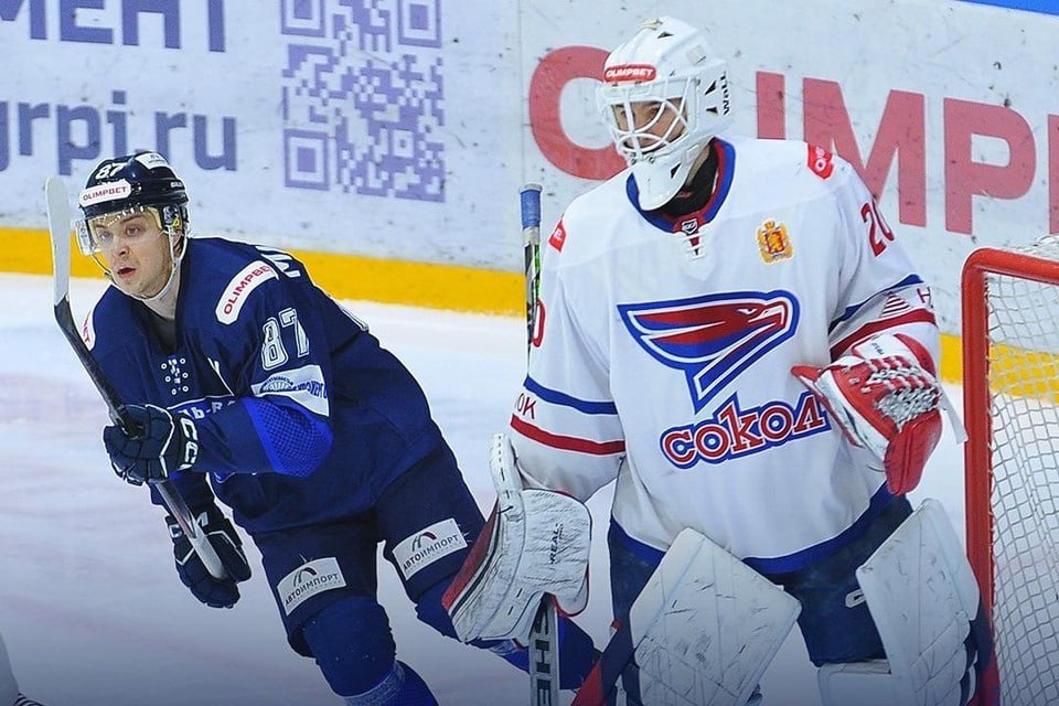 Красноярский «Сокол» в гостях победил «Рязань-ВДВ» в серии буллитов