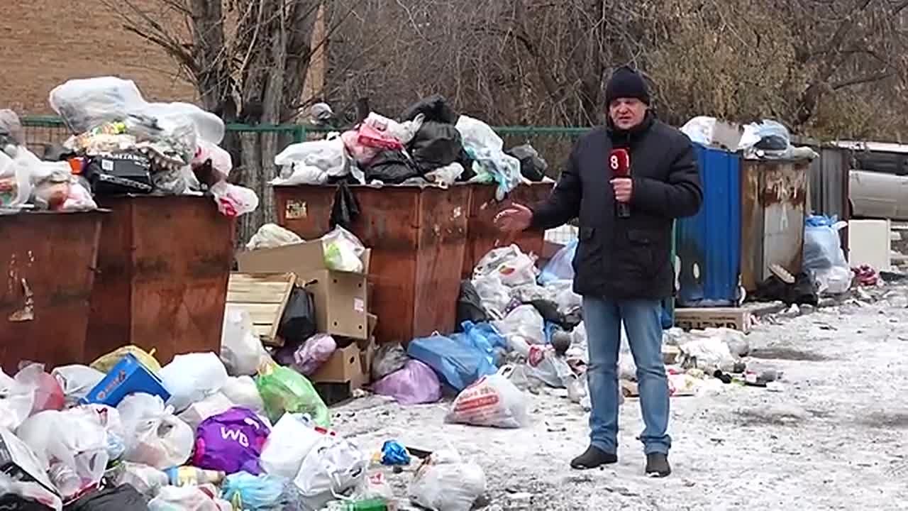 В КАНСКЕ ОБРАЗОВАЛСЯ МУСОРНЫЙ КОЛЛАПС