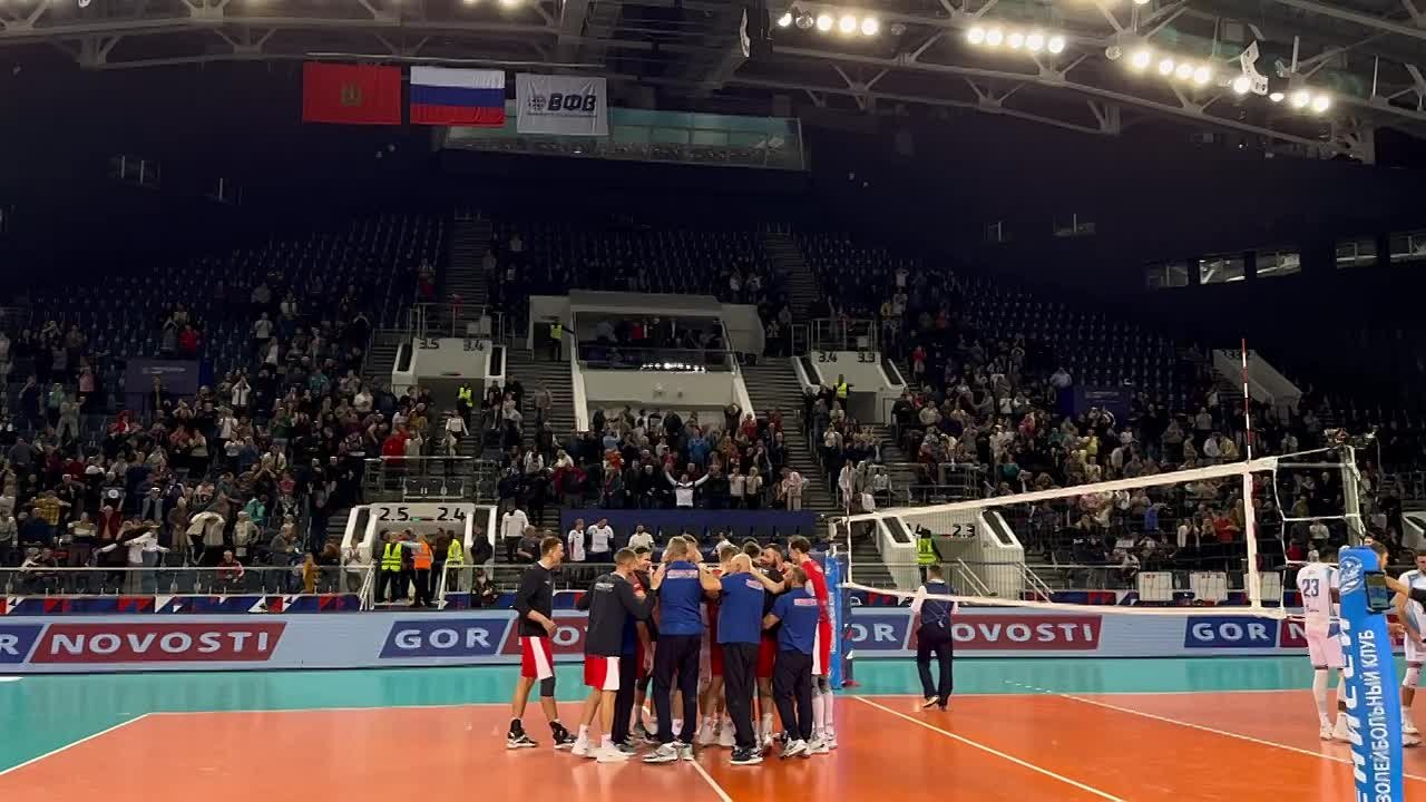 Волейболисты «Енисея» обыграли «Зенит» из Санкт-Петербурга