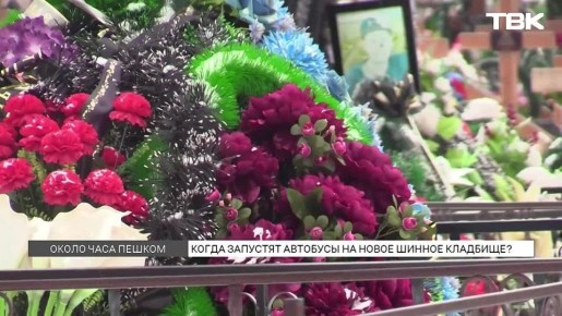 Красноярцы недовольны отсутствием автобусов до Нового Шинного кладбища