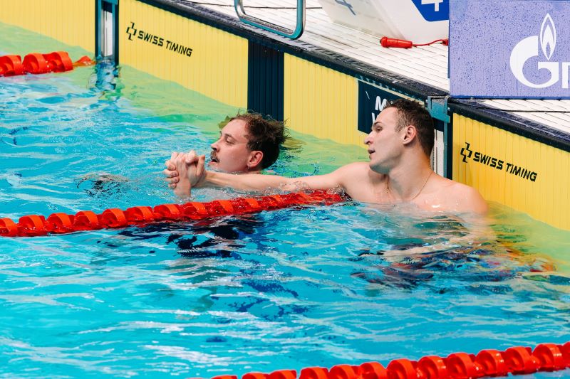 Красноярские пловцы – призеры чемпионата России Красноярские пловцы – призеры чемпионата России