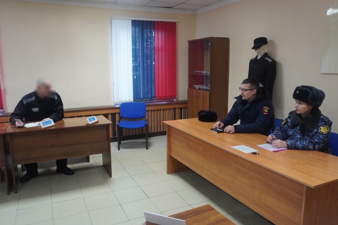 В ИК-6 с осужденными, готовящимися к освобождению, встретились сотрудники полиции и социальной защиты населения