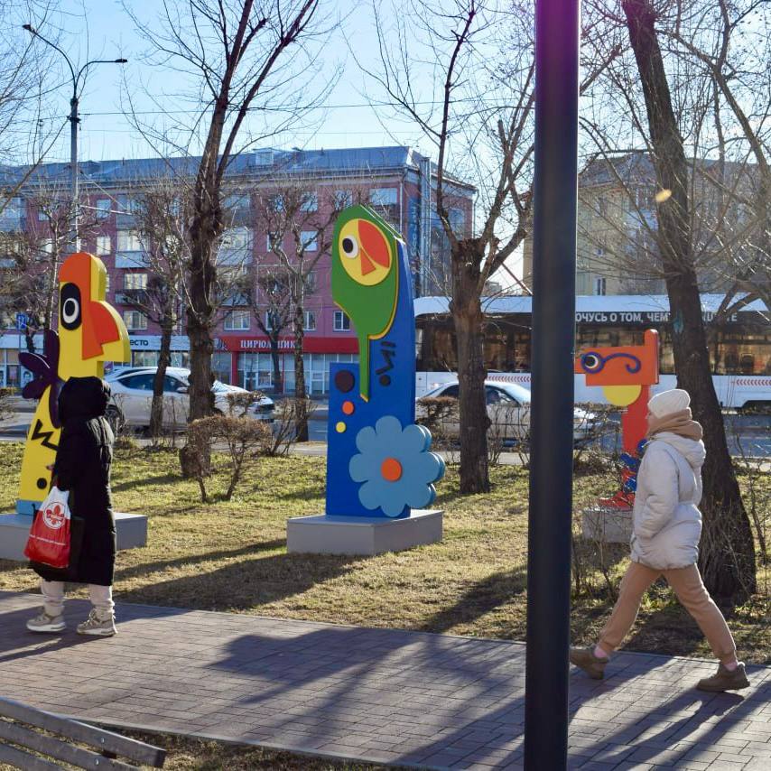 Арт-объекты «Поздеев Феста» переехали на Красраб Арт-объекты «Поздеев Феста» переехали на Красраб