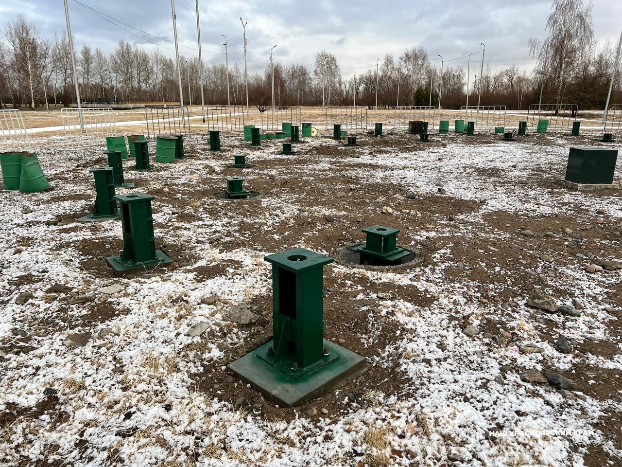 Главную новогоднюю елку Красноярска откроют 26 декабря