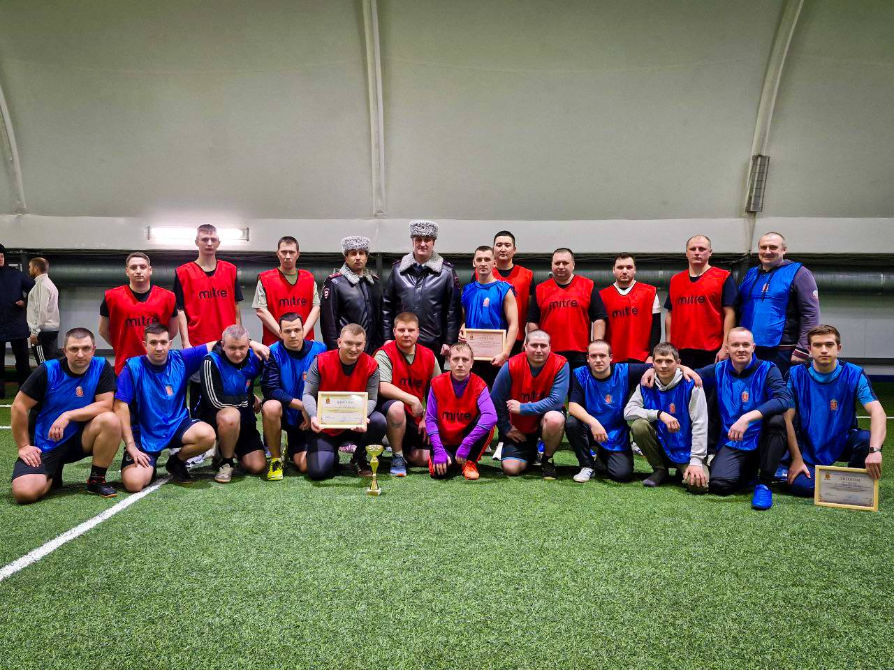 Первенство по мини-футболу среди участковых уполномоченных завершилось!
