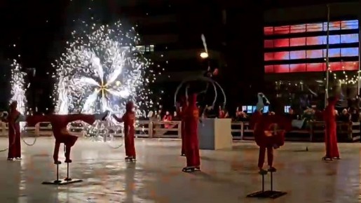 В Красноярске открылся первый каток