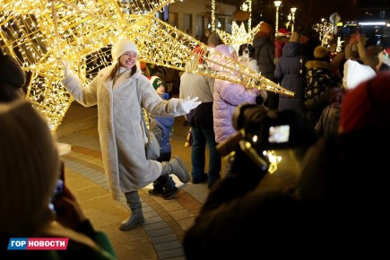 На Южном берегу в Красноярске зажглись звезды