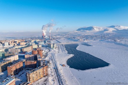 Холодно красиво. Норильск в объективе фотографа Сергея Филинина Фото: @filinin_wallpapers @eniseytv