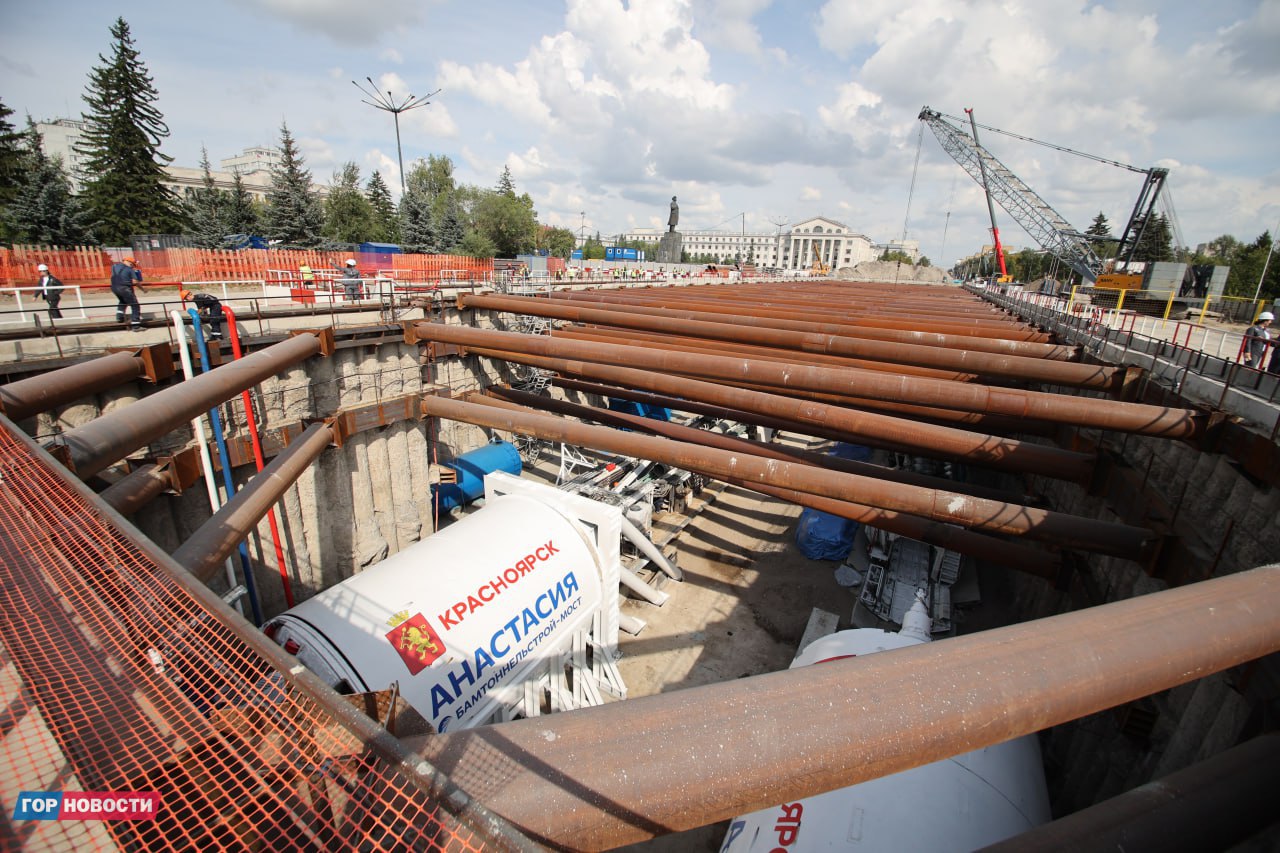 Первую линию красноярского метро обещают достроить к концу 2026 года