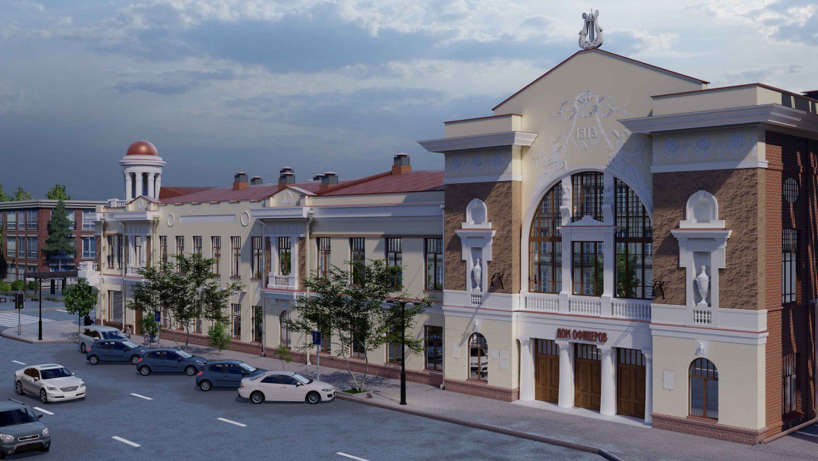 Реставрацию Дома офицеров в Красноярске начнут в 2026 году Реставрацию Дома офицеров в Красноярске начнут в 2026 году