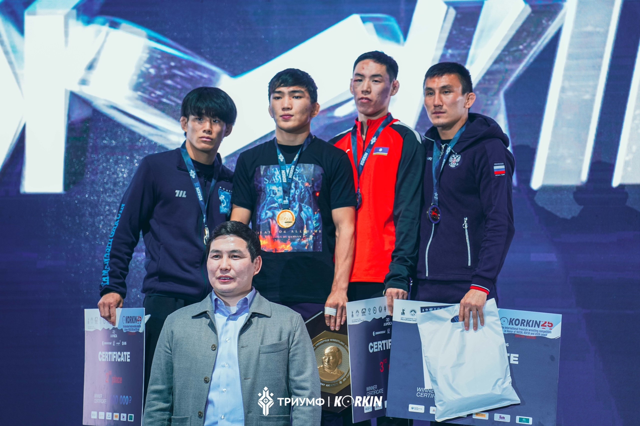 Красноярские борцы – бронзовые призеры международного турнира Красноярские борцы – бронзовые призеры международного турнира