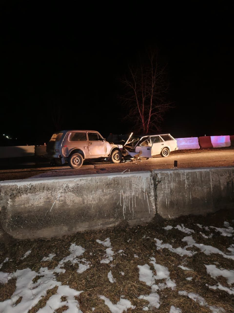 В Хакасии по вине пьяного 76-летнего водителя пострадала пассажирка встречного автомобиля