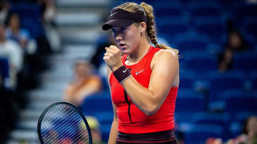 Красноярская теннисистка Мирра Андреева номинирована на звание «Прорыв года» WTA