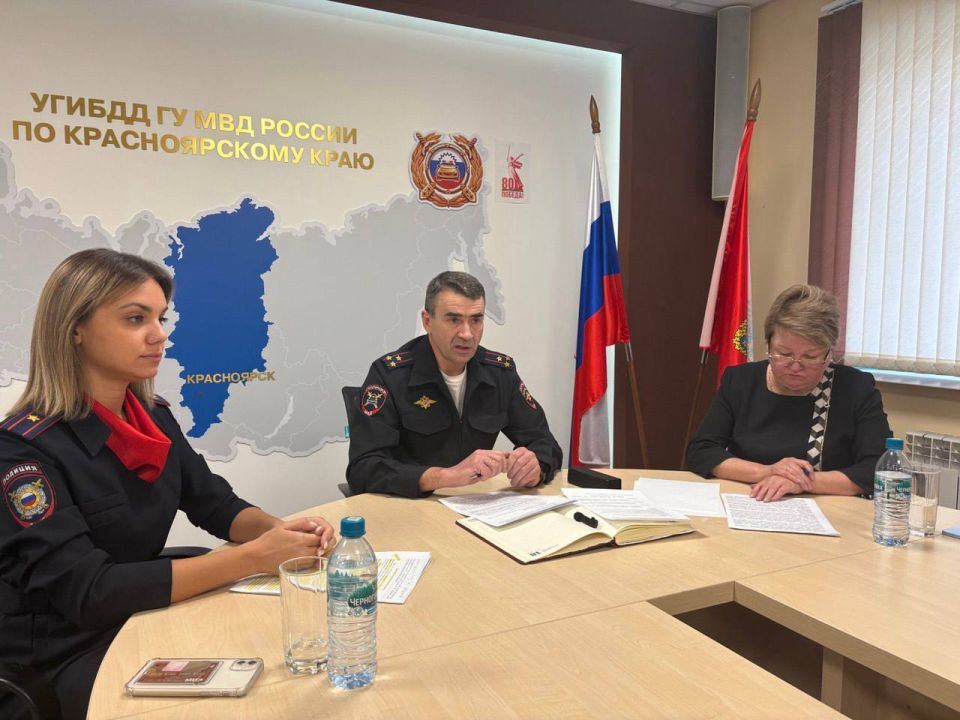 В краевой Госавтоинспекции прошло общекраевое онлайн-собрание родителей по теме детской дорожной безопасности