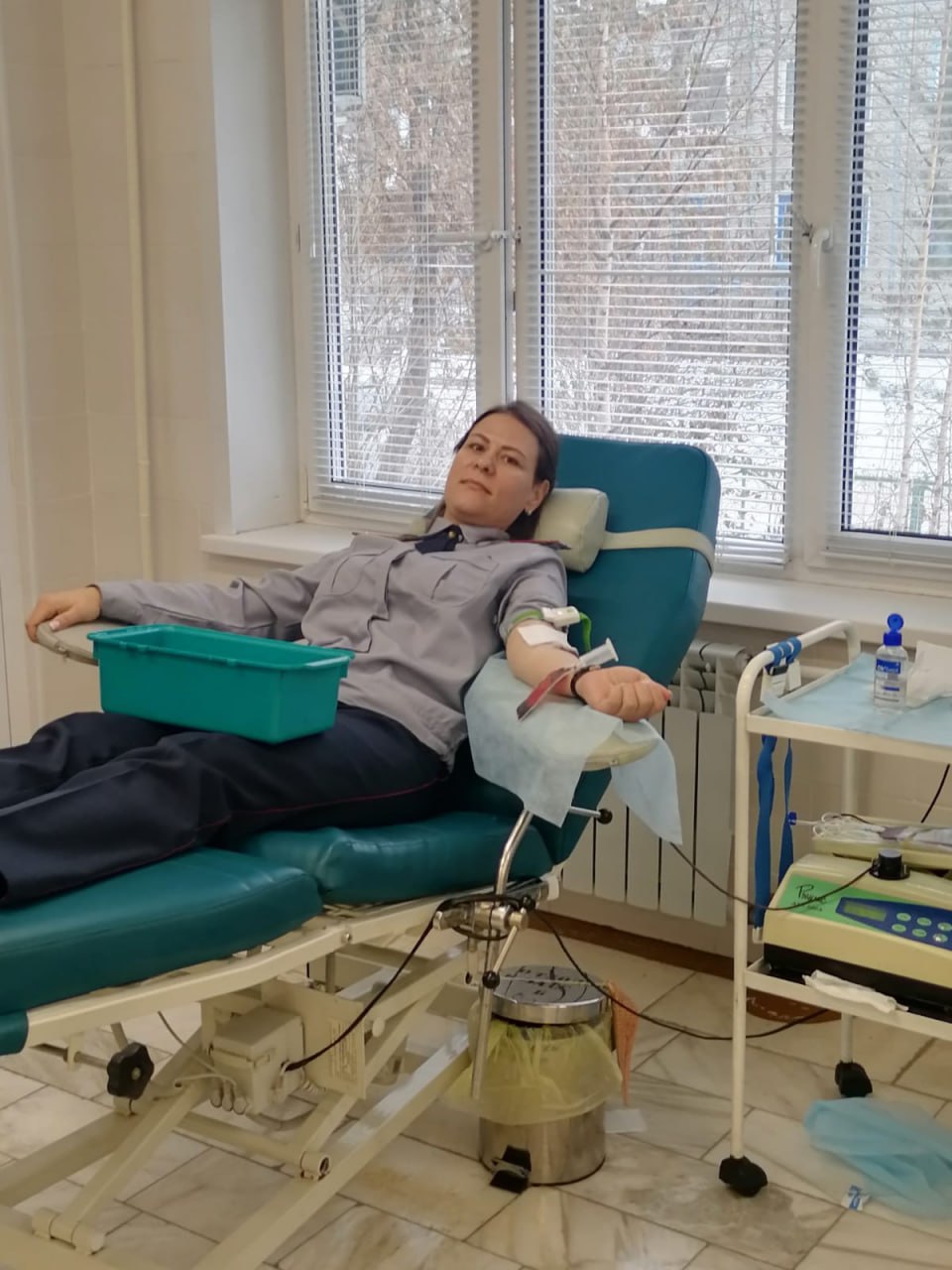 Сотрудники СИЗО-3 присоединились к акции по сдаче крови