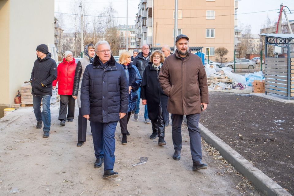 Полным ходом идет капитальный ремонт детского сада №110 на улице Корнетова