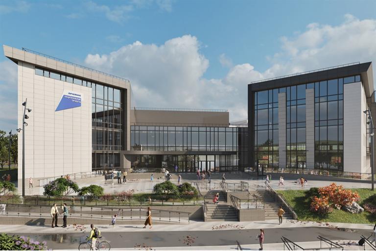 Новую школу с амфитеатром построят в Октябрьском районе