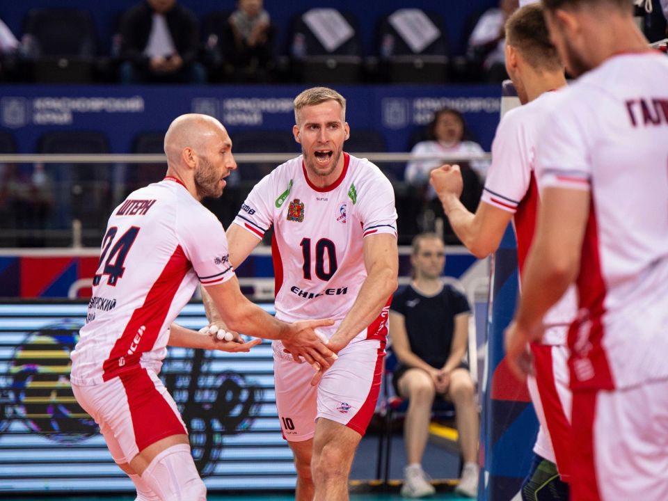 Волейбольный «Енисей» одерживает пятую победу подряд в чемпионате России