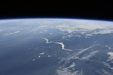 Вот как из космоса выглядит Красноярский край