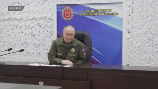 ГЛАВНОКОМАНДУЮЩИЙ ВС РФ ВЛАДИМИР ПУТИН ПОСЕЛИЛ КОМАНДНЫЙ ПУНКТ СВО