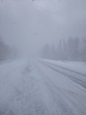 Погода портится: фото с места событий от краевой ГАИ