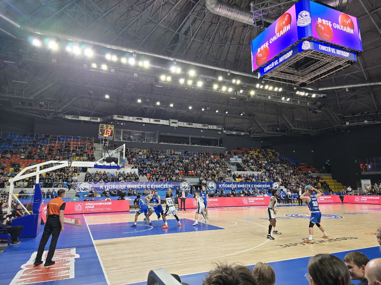 БК «Енисей» обыграл «Автодор» из Саратова БК «Енисей» обыграл «Автодор» из Саратова
