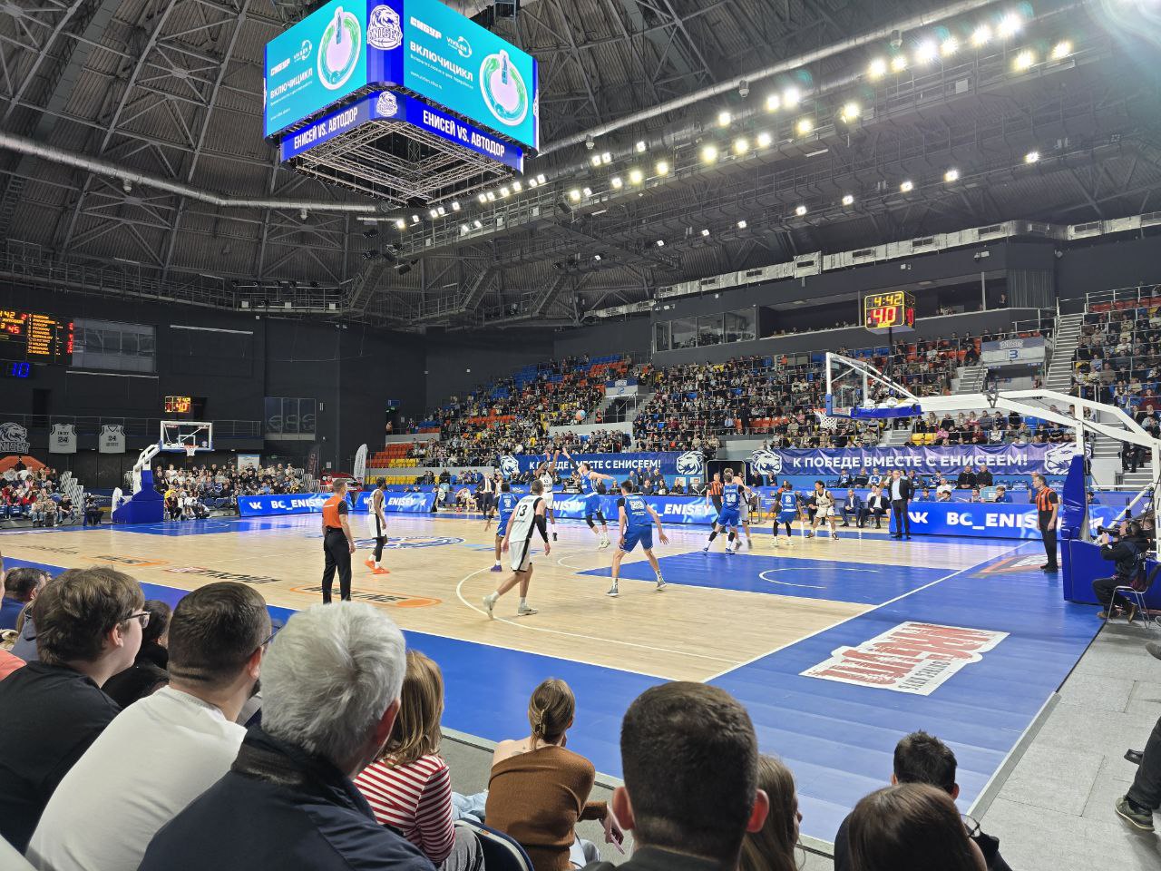 БК «Енисей» обыграл «Автодор» из Саратова БК «Енисей» обыграл «Автодор» из Саратова