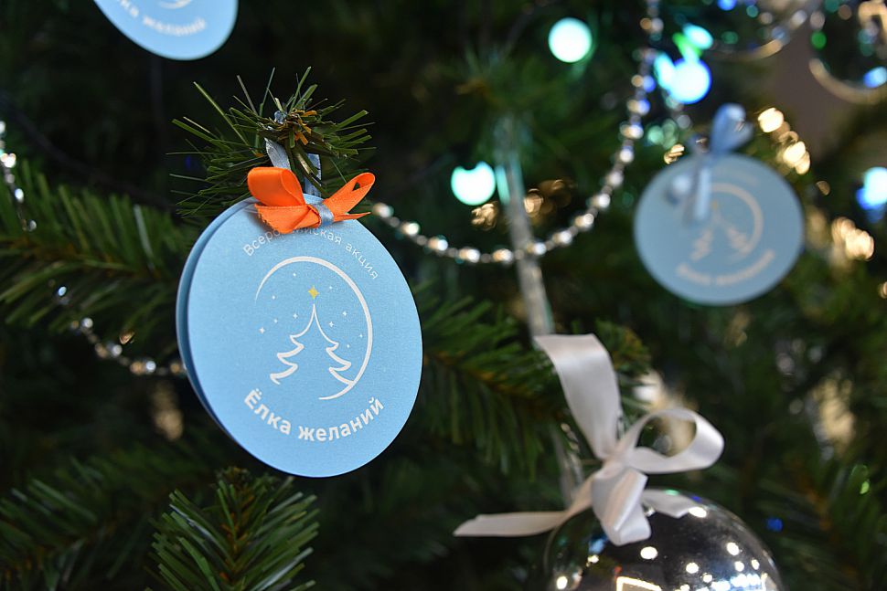 В Красноярском крае стартовала новогодняя акция «Ёлка желаний» для детей в трудной жизненной ситуации