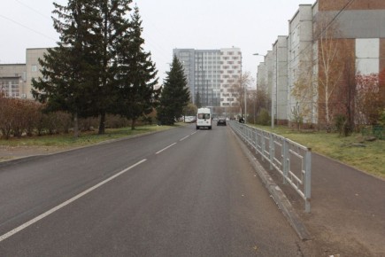 В Красноярске благодаря общественным контролёрам появились новые удобные тротуары