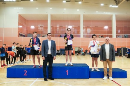 У красноярских спортсменов пять медалей всероссийских соревнований по настольному теннису