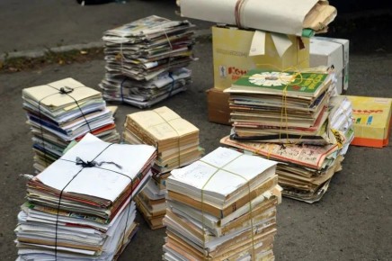 В Красноярском крае стартовала акция по сбору макулатуры «Бумажная ель»