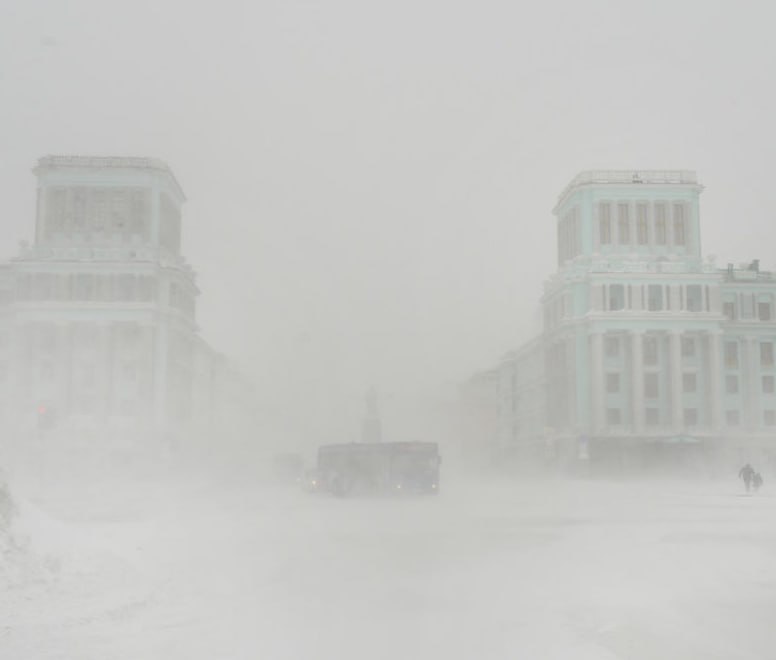 К вечеру в Норильске прогнозируют заморозки -45°C и ниже